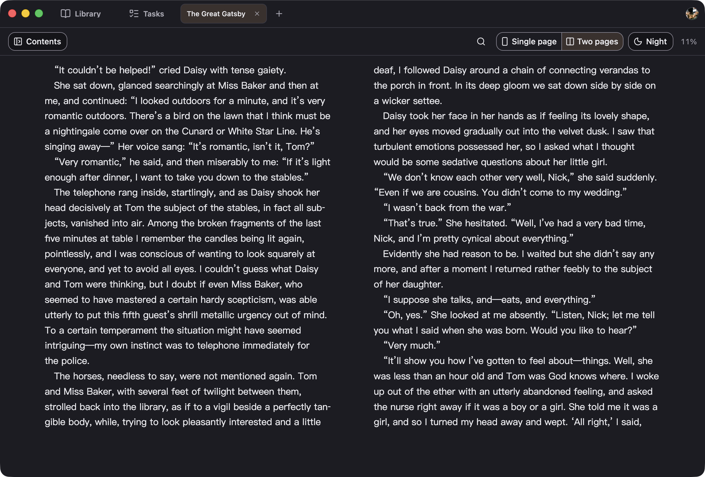 Ein EPUB im PDF Craft Desktop-Reader